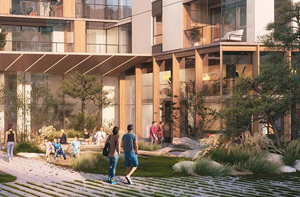 Biophilic design w nowym projekcie Roark Studio