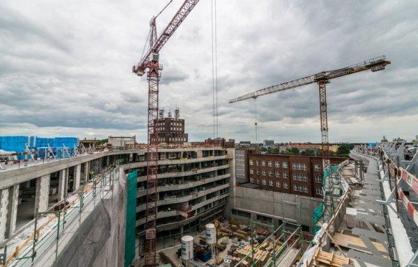 Gotowa konstrukcja OVO Wrocław