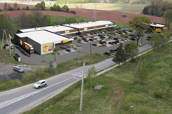 Kolejna inwestycja PKB Inwest Budowa. W Nowej Rudzie powstanie park handlowy
