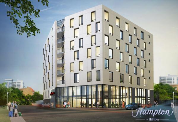 West Real Estate buduje we Wrocławiu hotel Hampton by Hilton