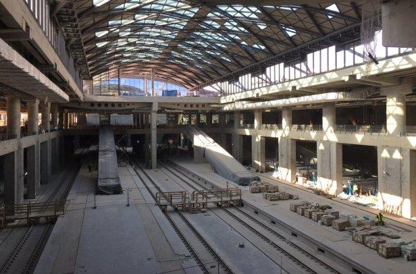 Wielka mobilizacja na budowie stacji Łódź Fabryczna