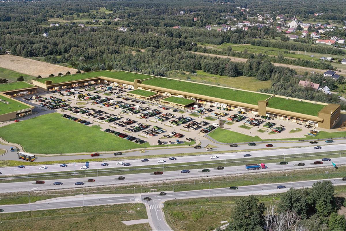 Redkom Development ma w budowie park handlowy w Otwocku