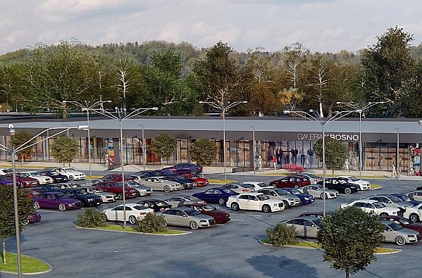 Trwa budowa Parku Handlowego w Miejscu Piastowym k. Krosna