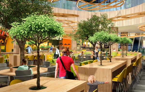 Rozbudowa w centrum handlowym Ogrody w Elblągu