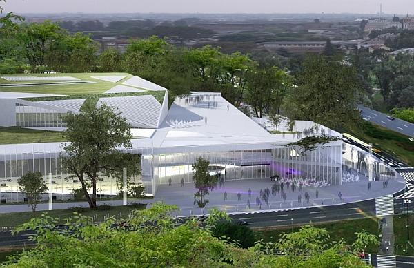 Tarasy Zamkowe w Lublinie – w budowie już piętra obiektu