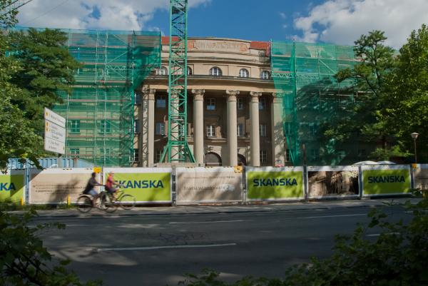 Akademik Hanka w remoncie