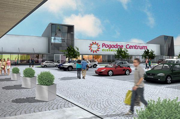 Pogodne Centrum w Oleśnicy nabiera kształtów