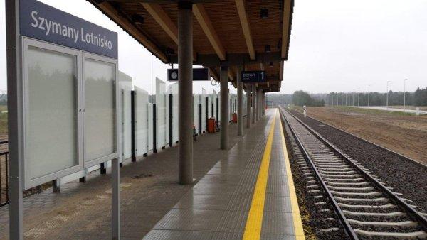 Gotowe kolejowe połączenie Olsztyn – Lotnisko Szymany