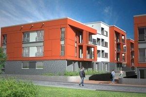 Osiedle Bursztynowe w Gliwicach pnie się w górę