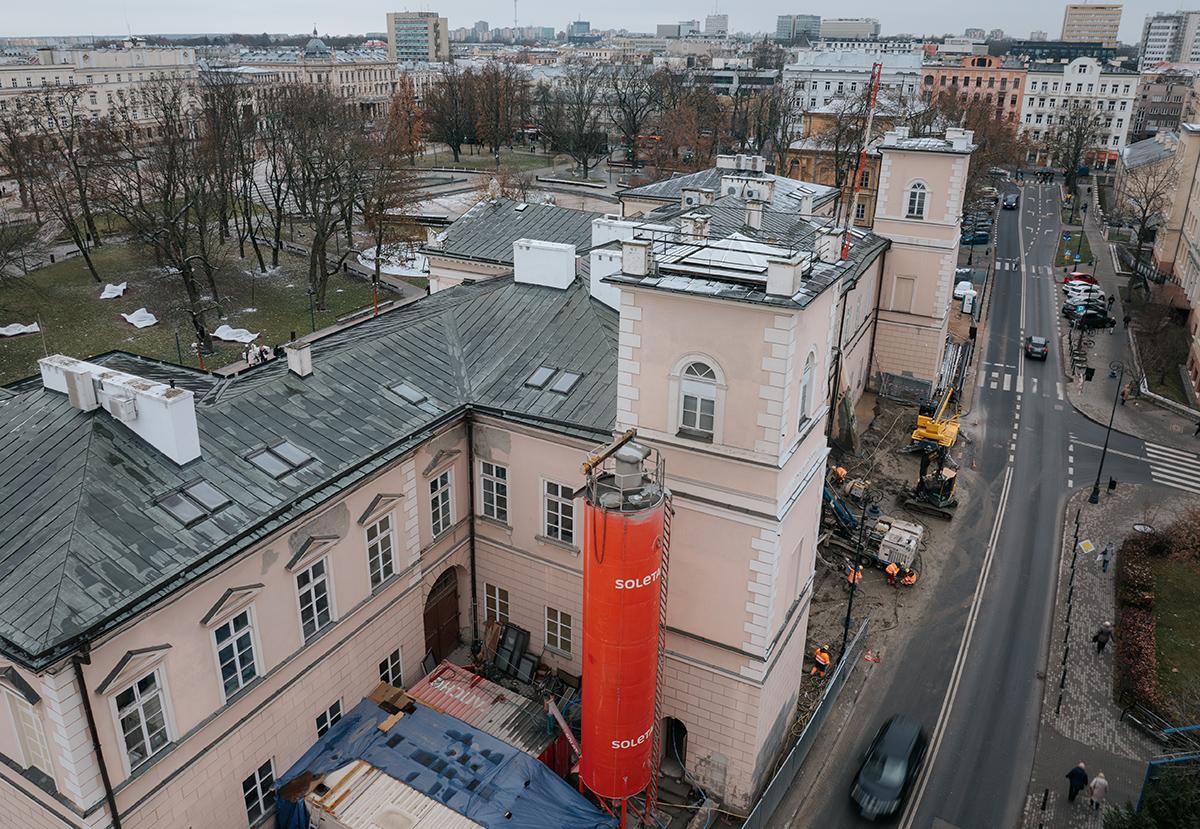 Pałac Lubomirskich w Lublinie zyska dodatkową przestrzeń pod ziemią