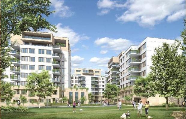 Wiecha na kolejnym etapie budowy Sokratesa Park & Art w Warszawie