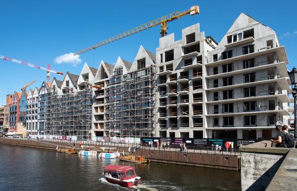 Nowy kształt Wyspy Spichrzów