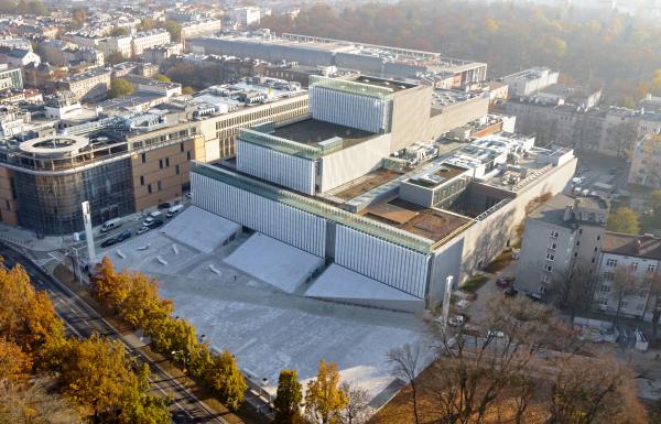 Centrum Spotkania Kultur - Teatr w budowie już gotowy