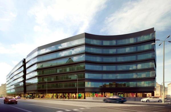 Największy biurowiec Skanska we Wrocławiu.Wmurowano kamień węgielny na budowie Dominikańskiego