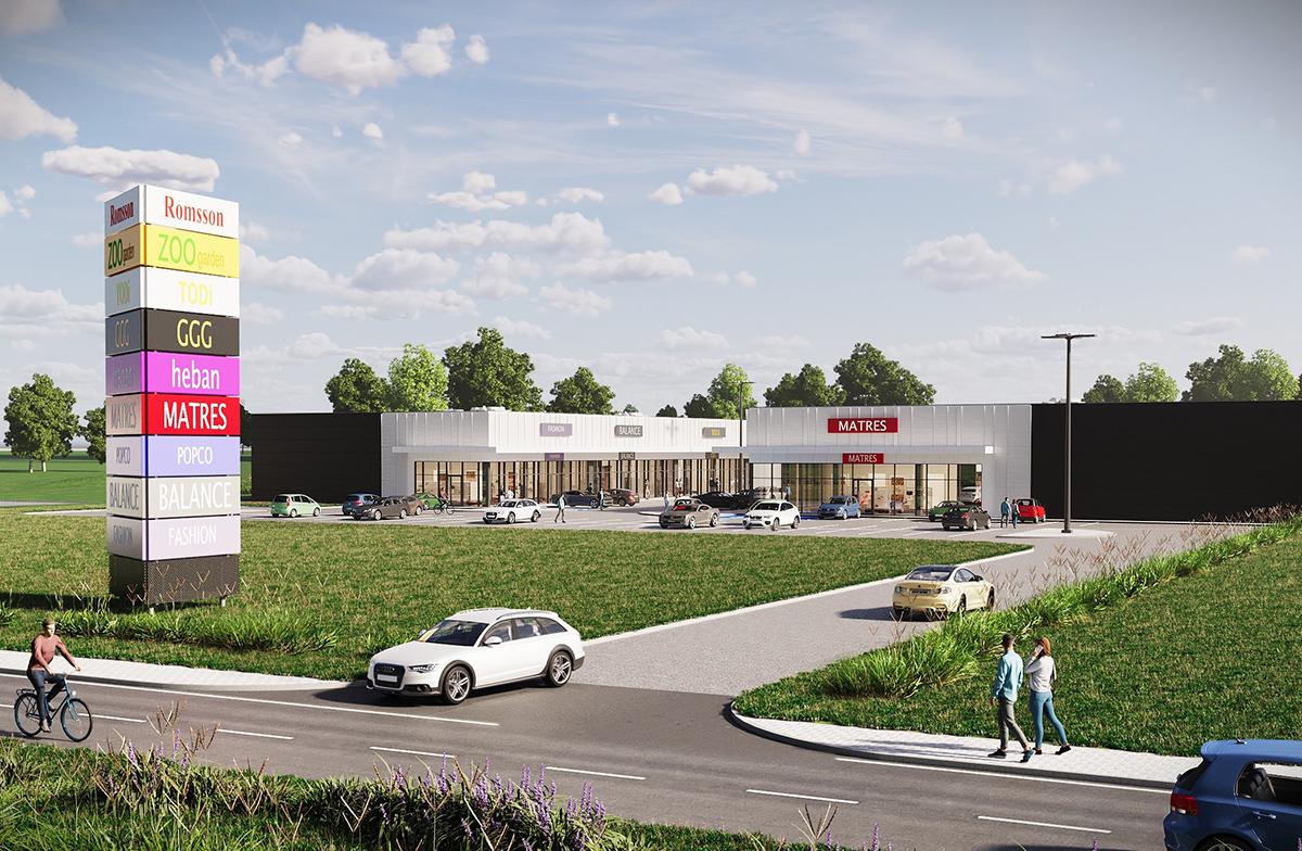 Startuje budowa parku handlowego w Rokietnicy