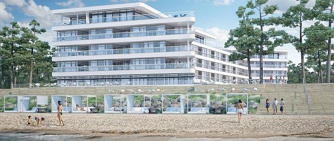 Oficjalne zakończenie stanu surowego zamkniętego apartamentowca Dune
