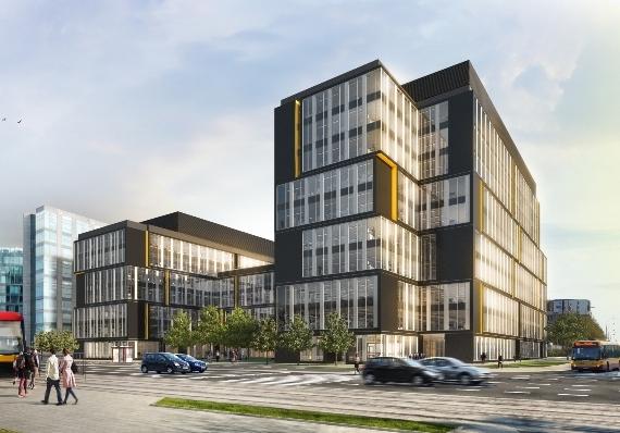 W Warszawie rośnie biurowiec Postępu 14