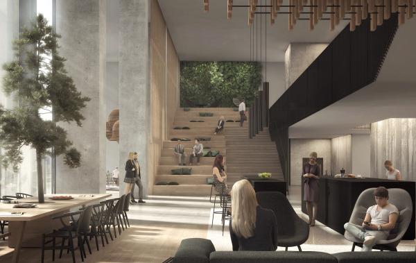 Recepcja jak szwedzki dom. Skanska stawia na skandynawski design