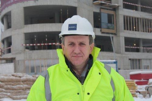 Najtrudniejsza jest elewacja (fotorelacja z budowy BTD Office Center i rozmowa z Markiem Borowym z firmy BUDNER SA)