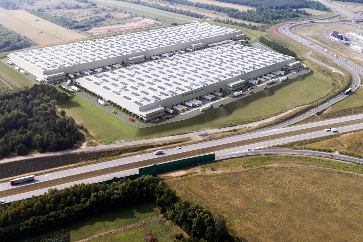 Przy autostradzie A1 powstanie ponad 100 tys. mkw. powierzchni magazynowej