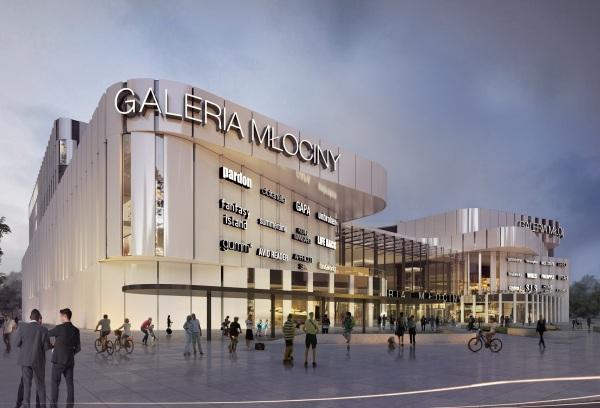 Galeria Młociny z pierwszymi najemcami