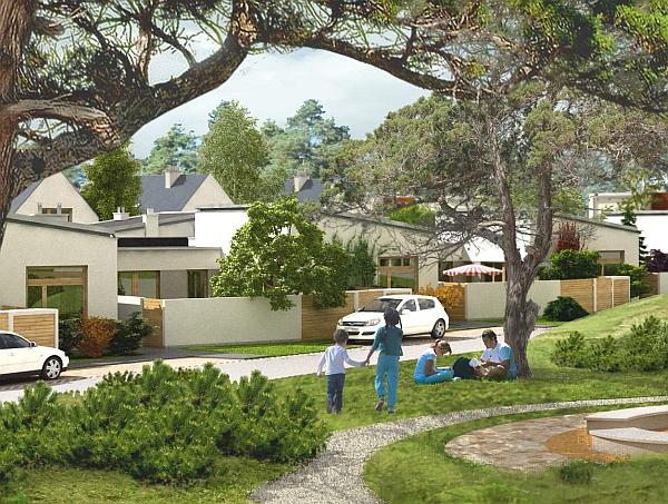 Dąbrówka - Leśna Polana – wprowadzają się pierwsi mieszkańcy