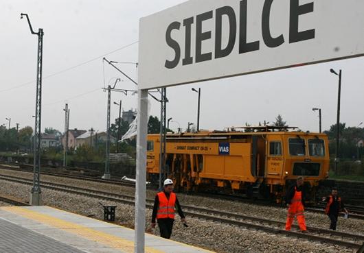 Modernizacja stacji w Siedlcach na półmetku