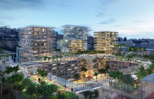 Joia Méridia – miejska wyspa z ogrodami