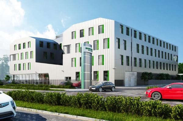 Perydot – pierwszy biurowiec firmy Budotex