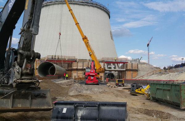 Totalbud wykonawcą obudów żelbetowych rurociągów Elektrowni Opole