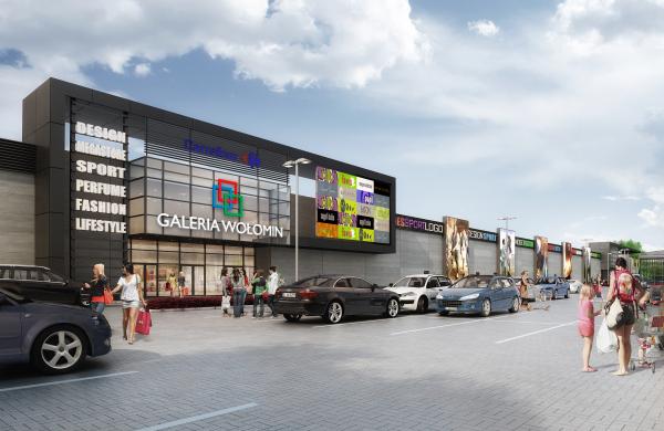 Budowa Galerii Wołomin za półmetkiem