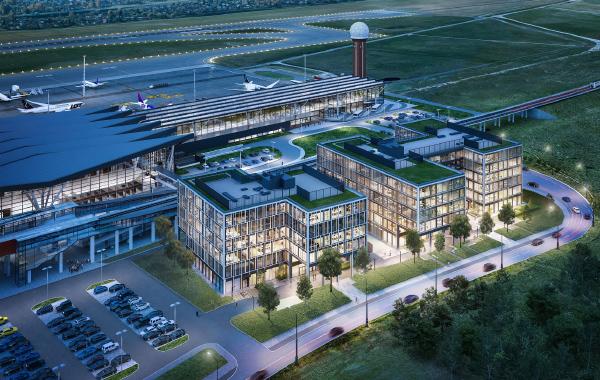 Airport City Gdańsk. Biurowce wpisane w lotniczy alfabet