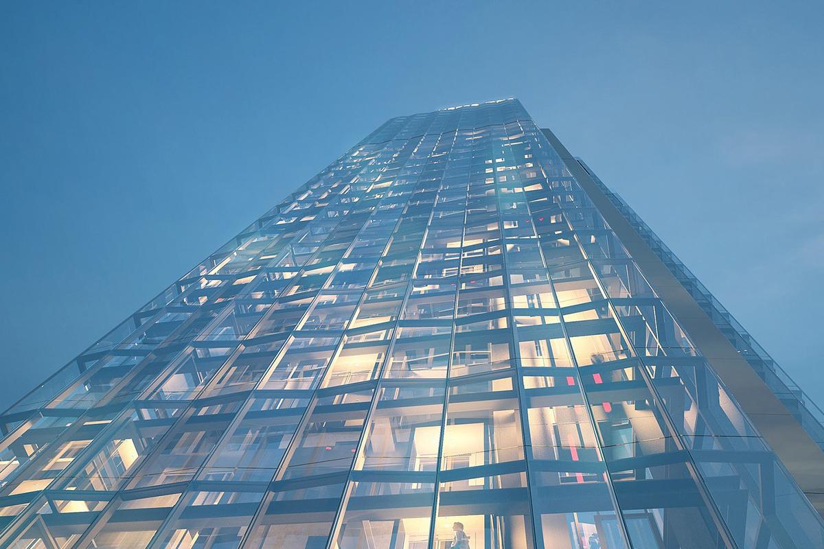 Upper One pnie się w górę. 131-metrowy biurowiec wychodzi z ziemi