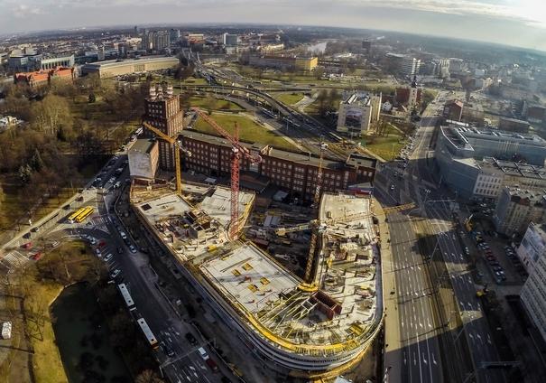Konstrukcja OVO Wrocław prawie gotowa