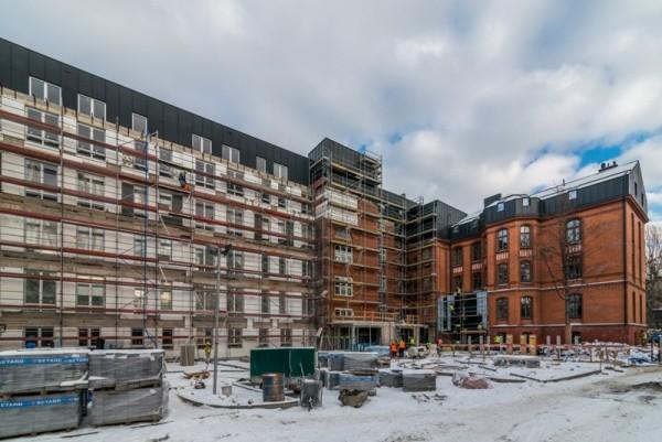 Centrum seniora Angel Care we Wrocławiu na finiszu