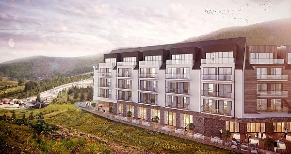 Ostatni etap inwestycji Apartamenty Czarna Góra