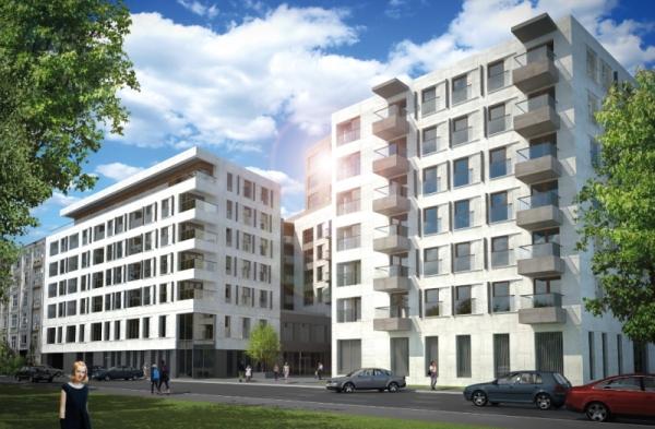 Wmurowano kamień pod apartamentowiec na warszawskim Powiślu