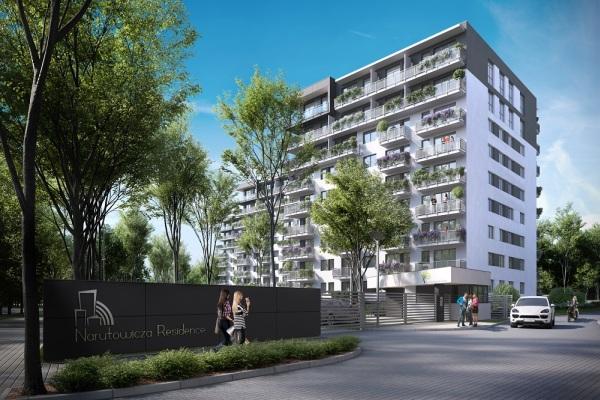 Ruszają prace na budowie osiedla Narutowicza Residence w Łodzi