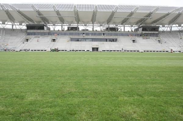 Budowa stadionu ŁKS w Łodzi na finiszu
