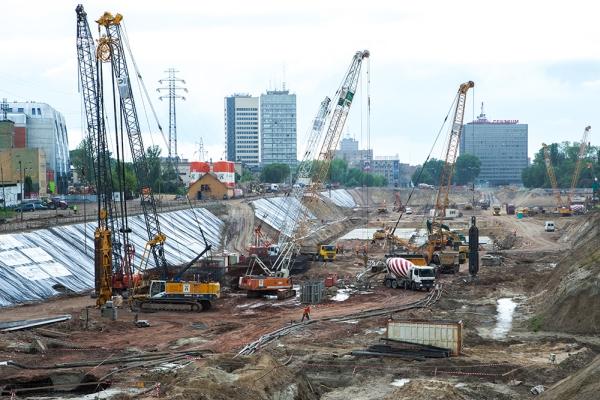 Kolejny etap budowy dworca Łódź Fabryczna