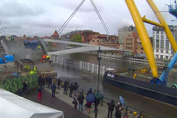 W Gdańsku powstaje zwodzony most