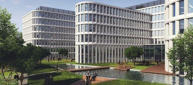 Na budynkach etapu I Business Garden Warszawa zawisła wiecha
