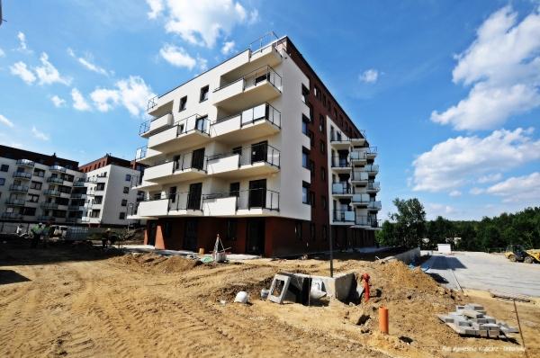 Osiedle Franciszkańskie w budowie