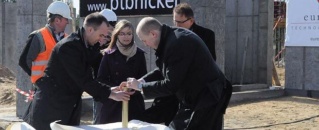 Wmurowano kamień węgielny pod budowę Parku Naukowo-Technologicznego Eureka Technology Park