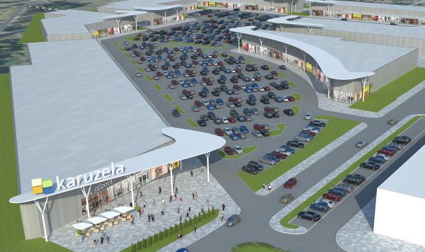 Karuzele w dwóch kolejnych miastach