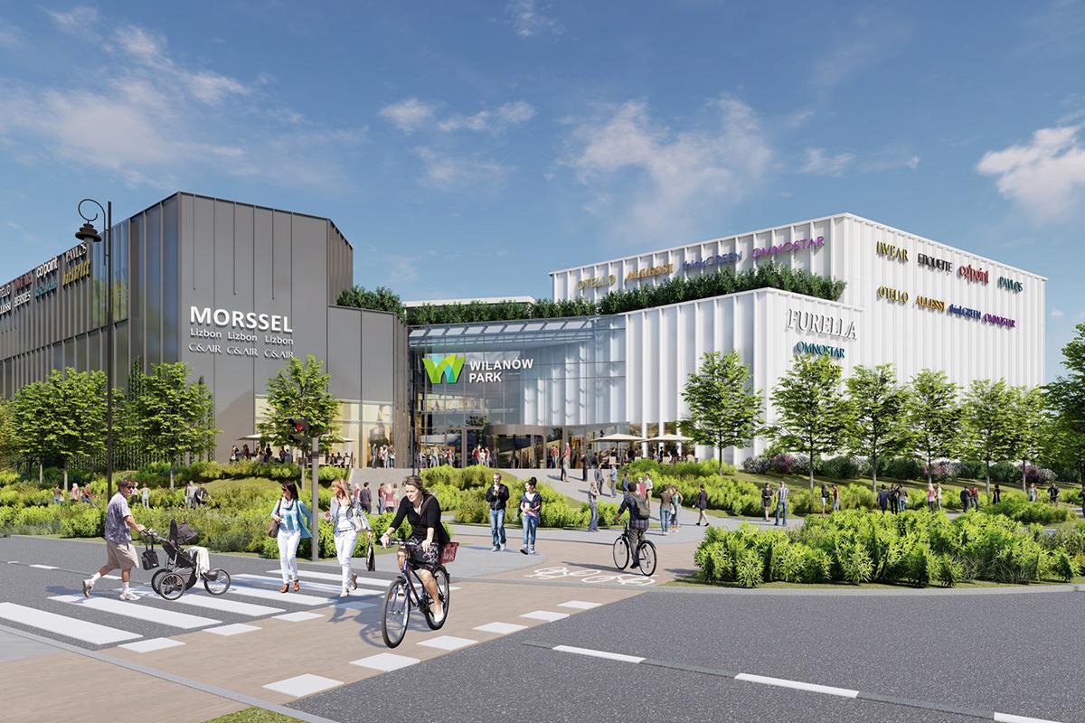 Centrum handlowe w warszawskim Wilanowie. Komercjalizacja w toku