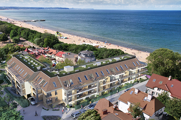 Rezydencja Merwede powstanie w sąsiedztwie gdańskiej plaży.